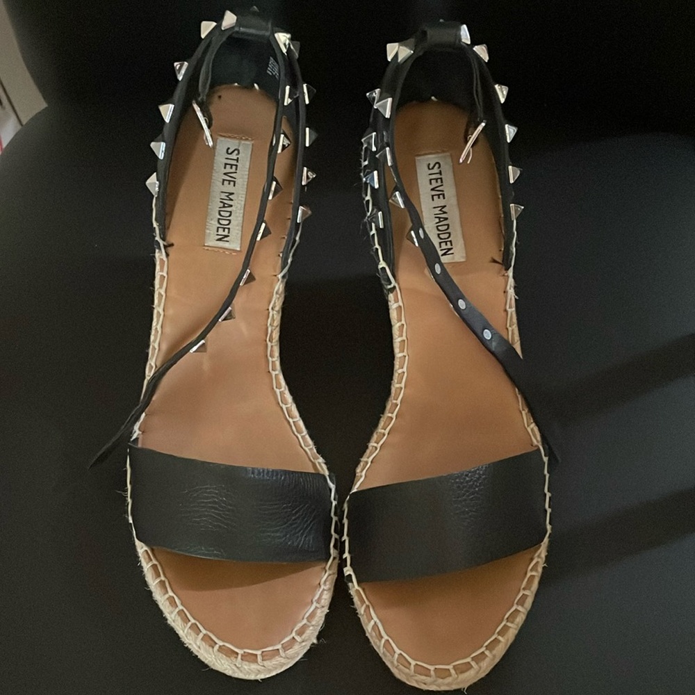 Steve Madden spiked wedge sandals